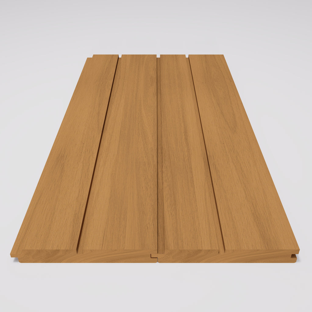 Thermo Wood Ayous Cladding | Duo Flute (custom)
