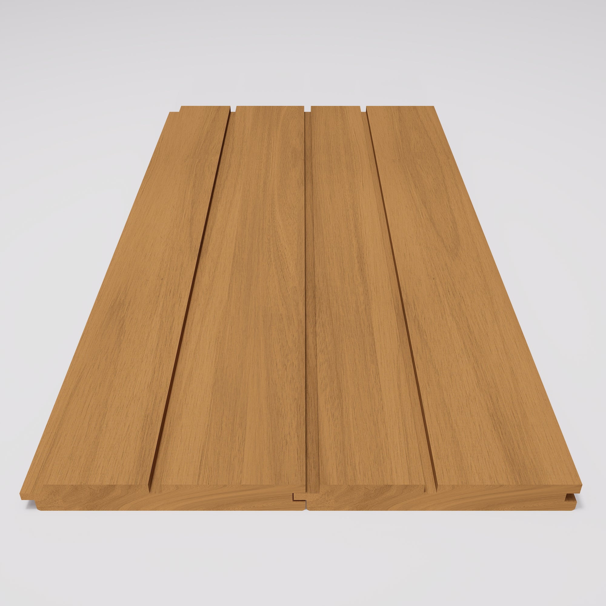 Thermo Wood Ayous Cladding | Duo Flute (custom)