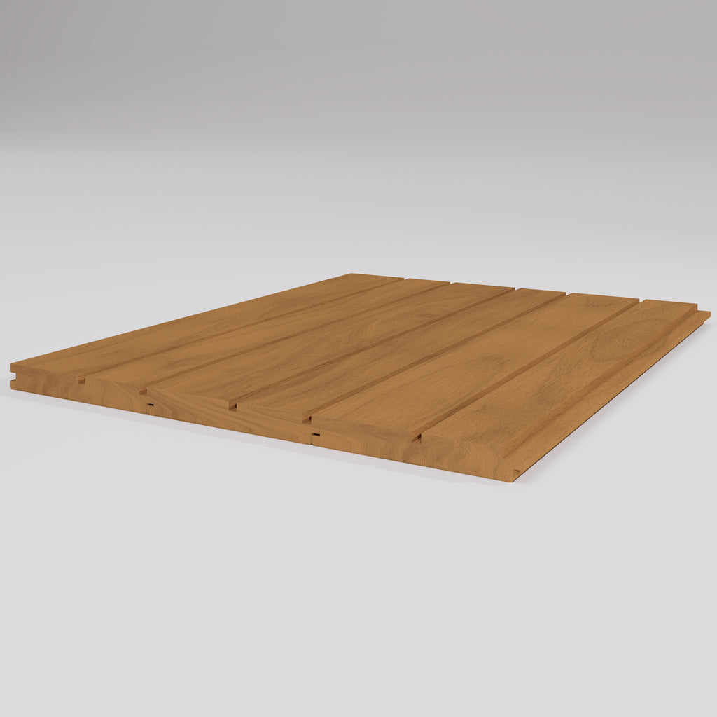 Thermo Wood Ayous Cladding | Duo Flute (custom)