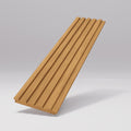 Thermo Wood Ayous Cladding | T&G Nickel Gap Fluted #5  (standard)