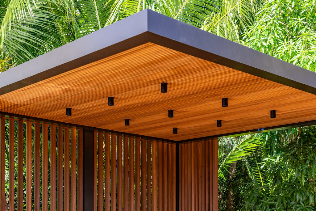 Thermo Wood Ayous Cladding | T&G Nickel Gap Fluted #5  (custom)