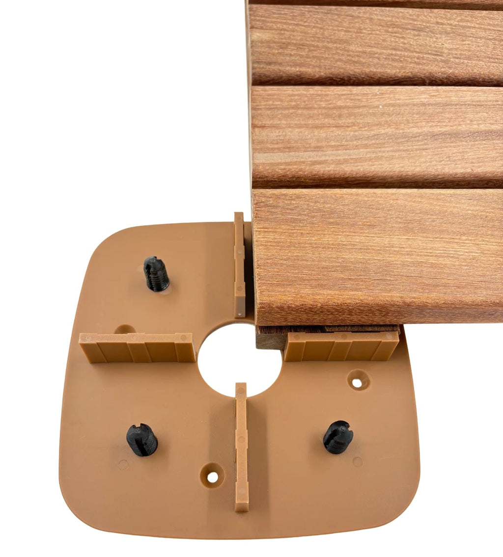 Deck Tile Connectors – Interlocking System for 24x24 Tiles