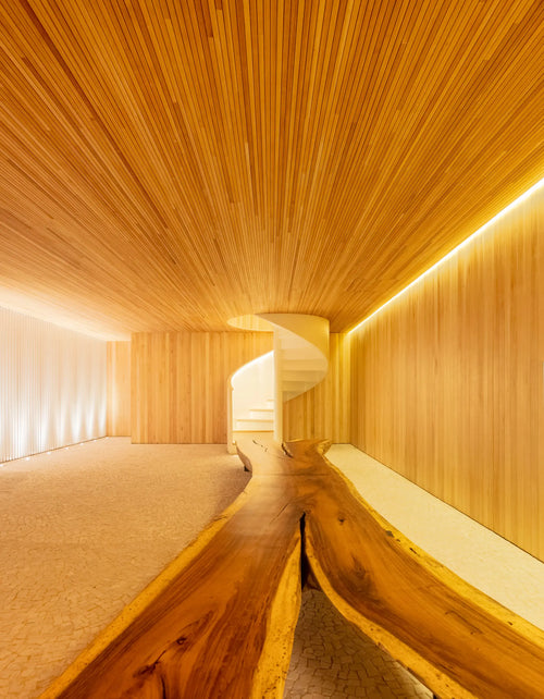 Brazilian Garapa Hardwood Cladding - T&G V-Joint/Nickel Gap Reversible (15 sq ft Bundle)