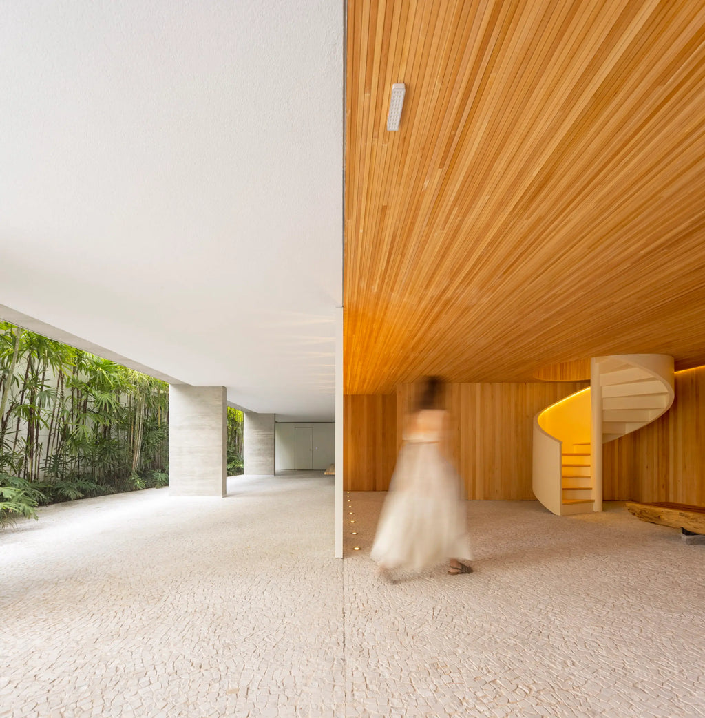 Brazilian Garapa Hardwood Cladding - T&G V-Joint/Nickel Gap Reversible (15 sq ft Bundle)