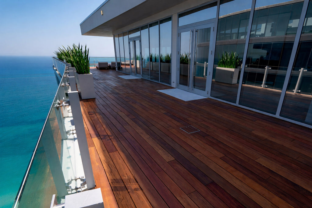 Brazilian Ipe Hardwood Decking - 1x6 S4S (15 sq ft Bundle)