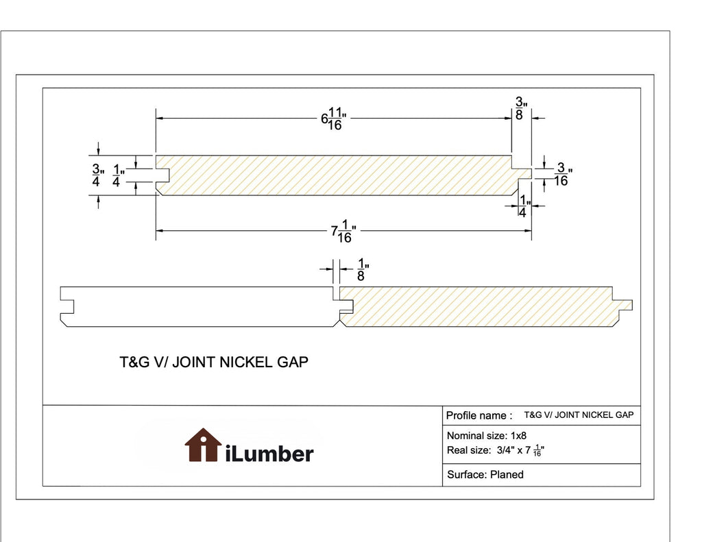 Thermo Ayous Cladding | T&G V-Joint/Nickel Gap Reversible (15 sq ft Bundle)