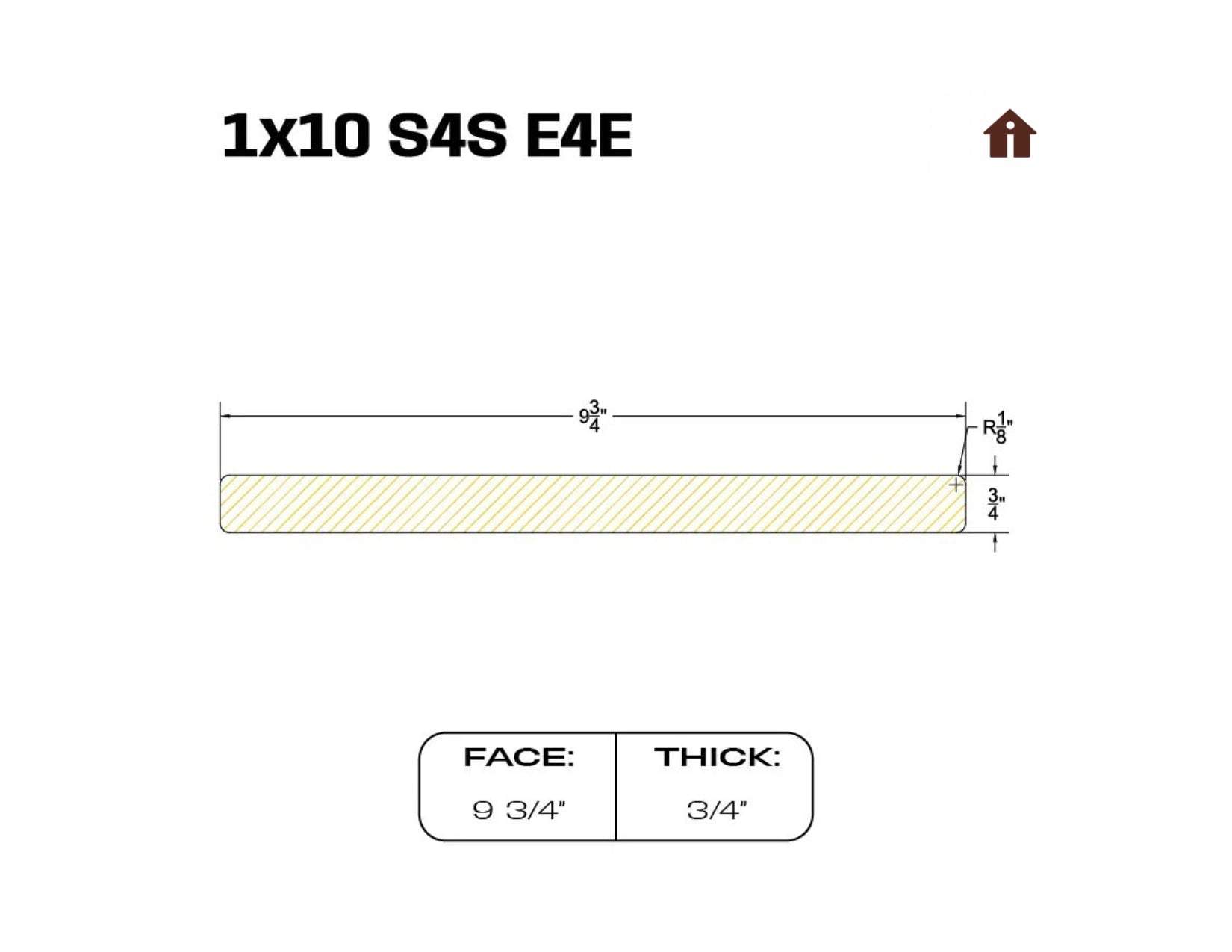 Thermo Wood Ayous Cladding S4S (Standard)