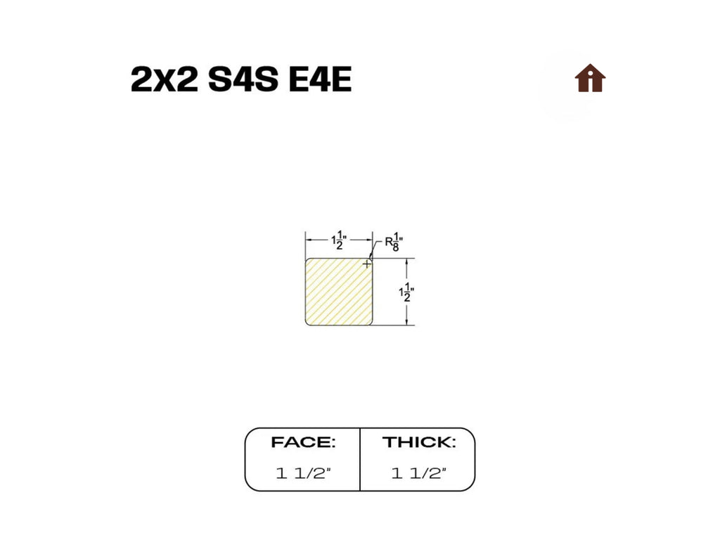 Thermo Wood Ayous Cladding S4S (Custom)