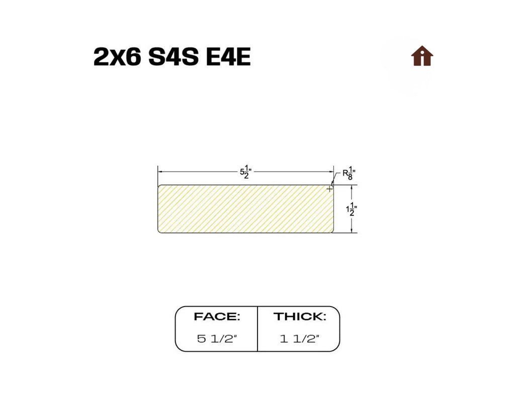 Thermo Wood Ayous Cladding S4S (7 boards bundle)
