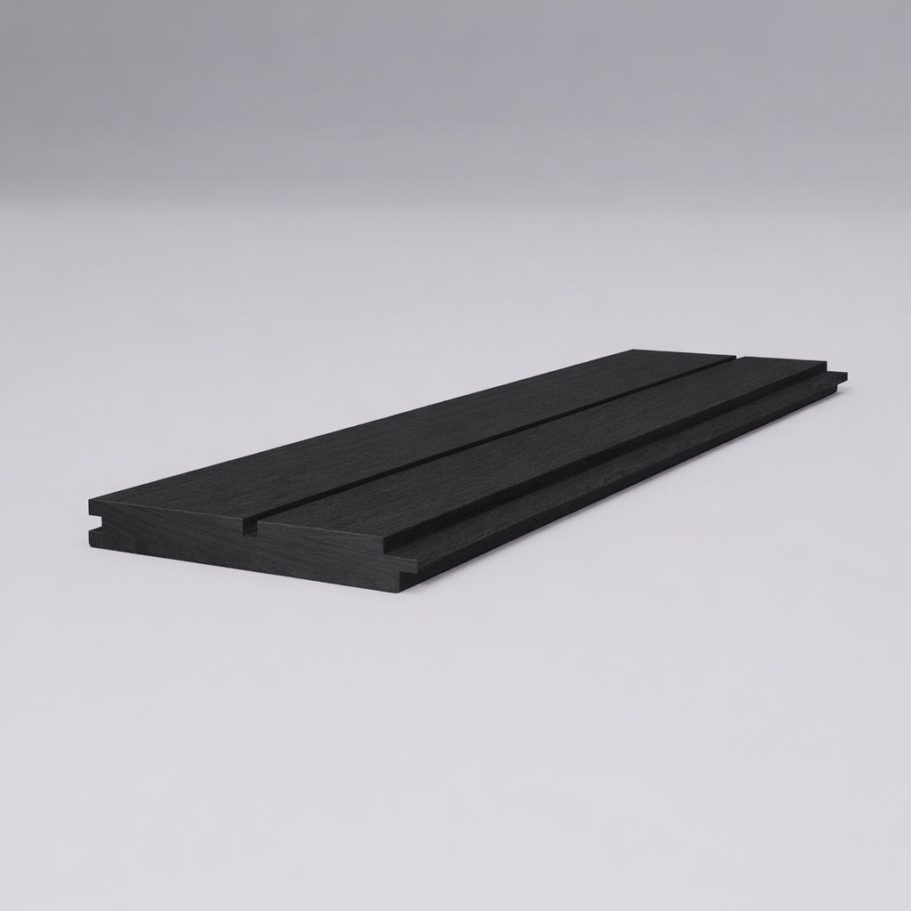 Thermo Wood Ayous Cladding | Duo Flute (custom)