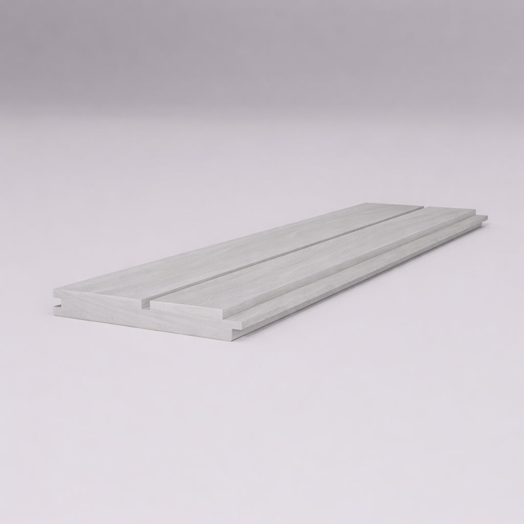 Thermo Wood Ayous Cladding | Duo Flute (custom)