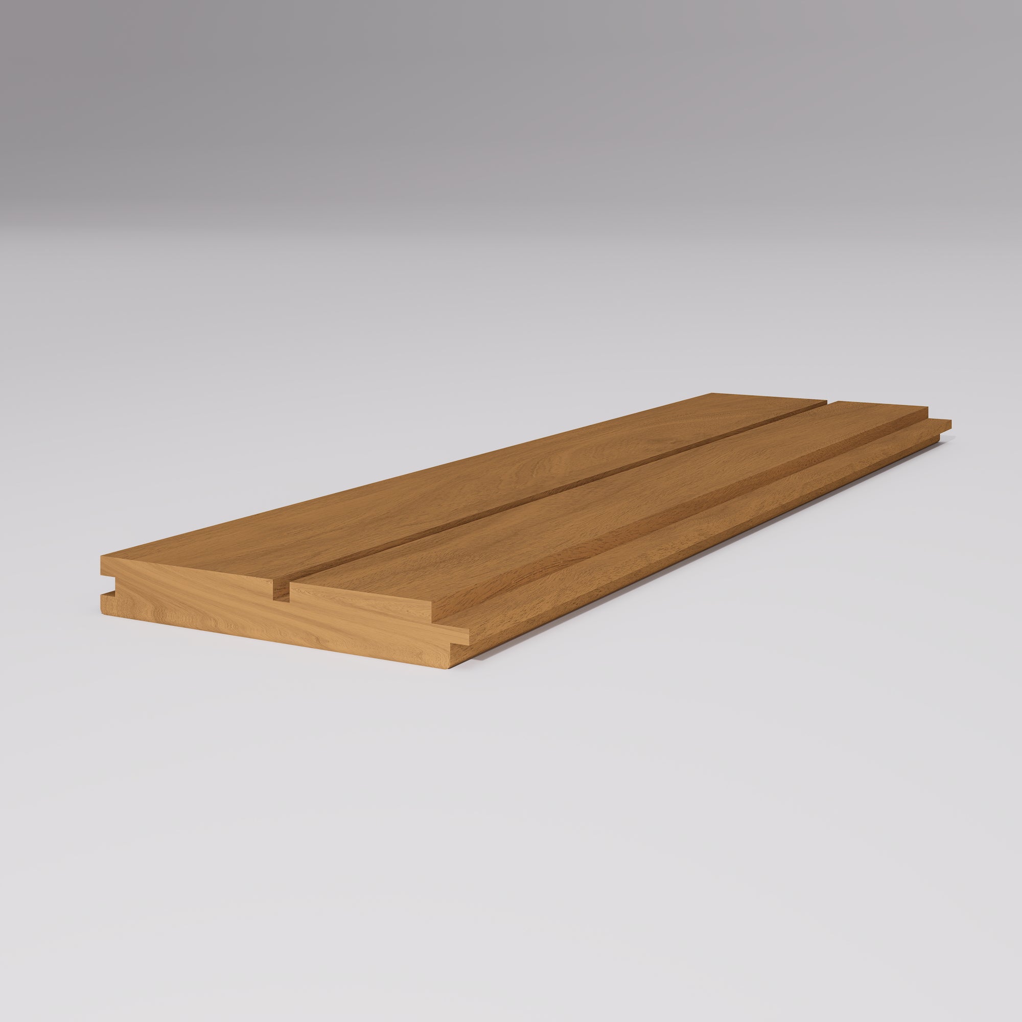 Thermo Wood Ayous Cladding | Duo Flute (custom)