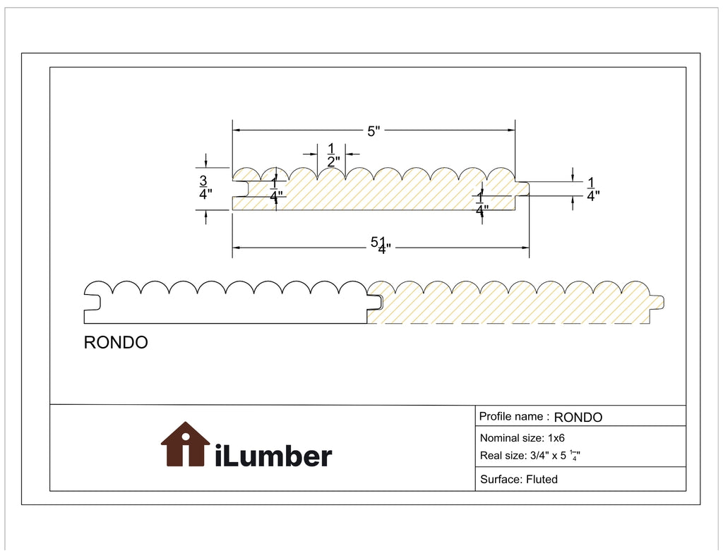Thermo Wood Ayous Cladding | Rondo (custom)