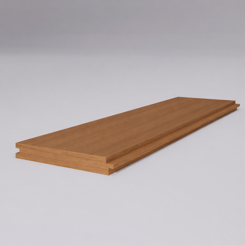 Thermo Wood Ayous Cladding | T&G Nickel Gap (Custom)