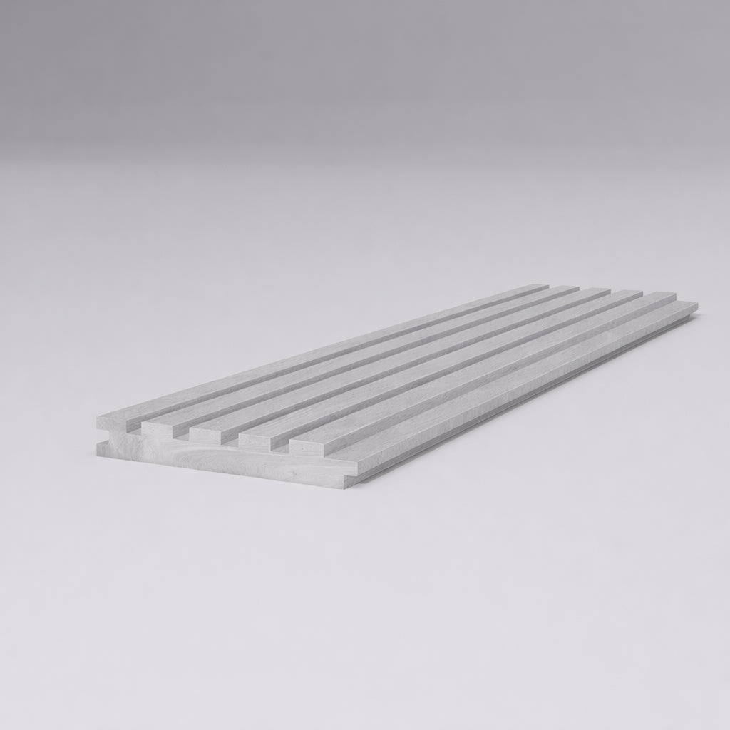 Thermo Wood Ayous Cladding | T&G Nickel Gap Fluted #5  (custom)