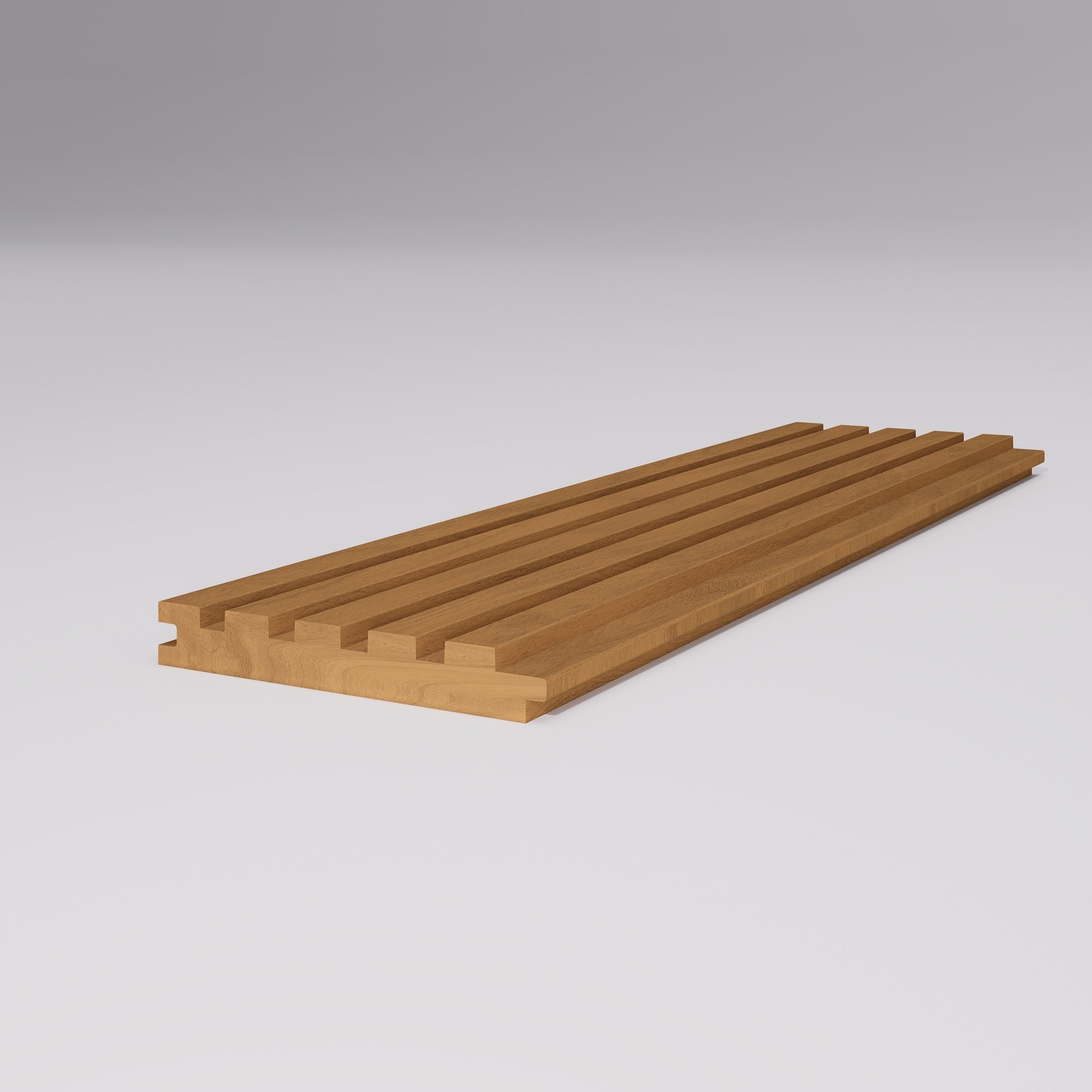 Thermo Wood Ayous Cladding | T&G Nickel Gap Fluted #5  (custom)